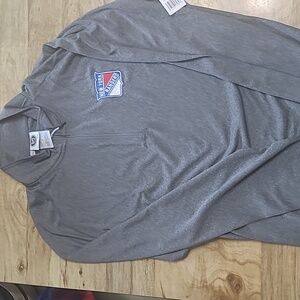 NHL long sleeve quarter zippered top size large